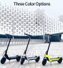 600W Electric balance scooter.  40 km/h speed LCD instrument, portable folding load 120kg climbing 18° range 50-70km LED lighting